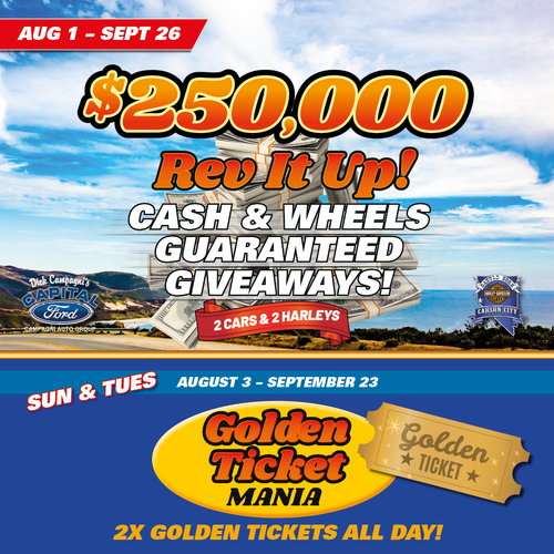 Monthly Casino Calendar