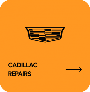 Cadillac logo with text 