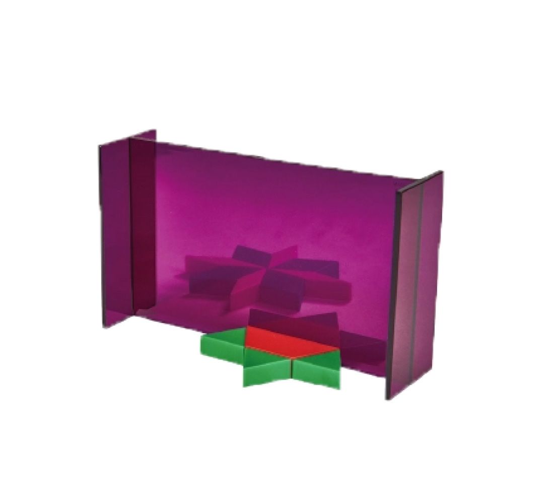 原木磁性萬花積木（六型六色）-新萬花筒系列-250片