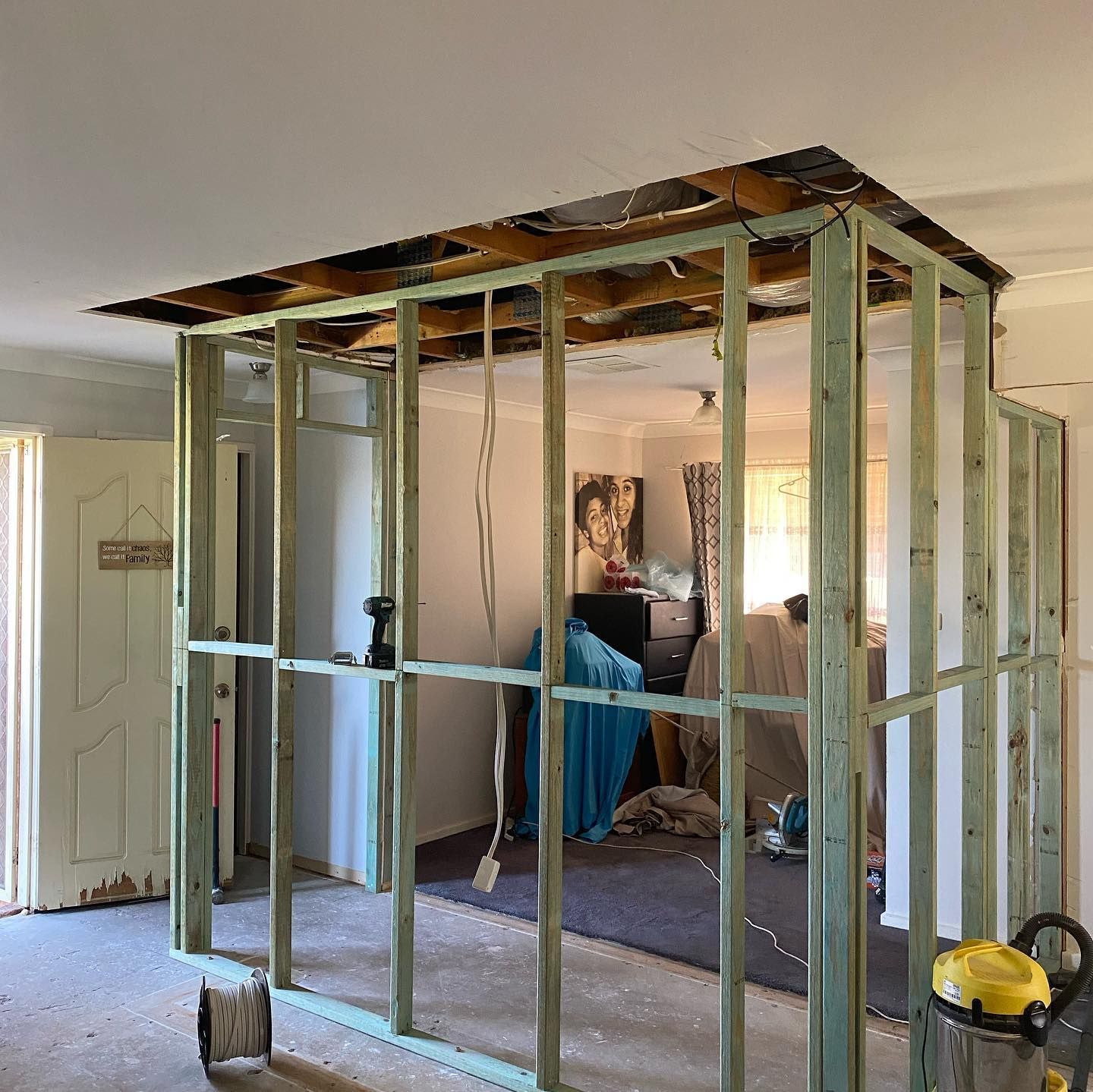 Modern Living Room Interior — Hamilton Building And Construction Pty Ltd In Gobbagombalin, NSW