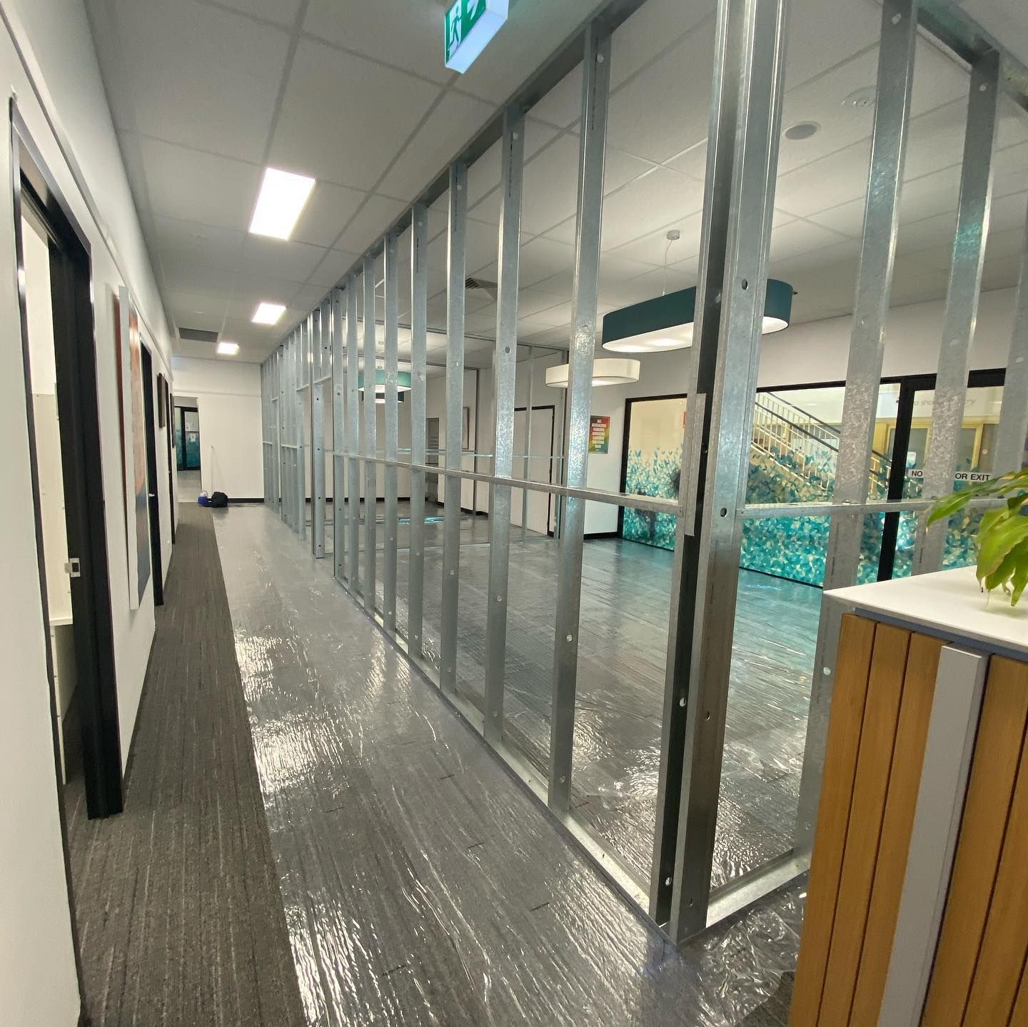 Steel Bars For Glass Walls — Hamilton Building And Construction Pty Ltd In Gobbagombalin, NSW