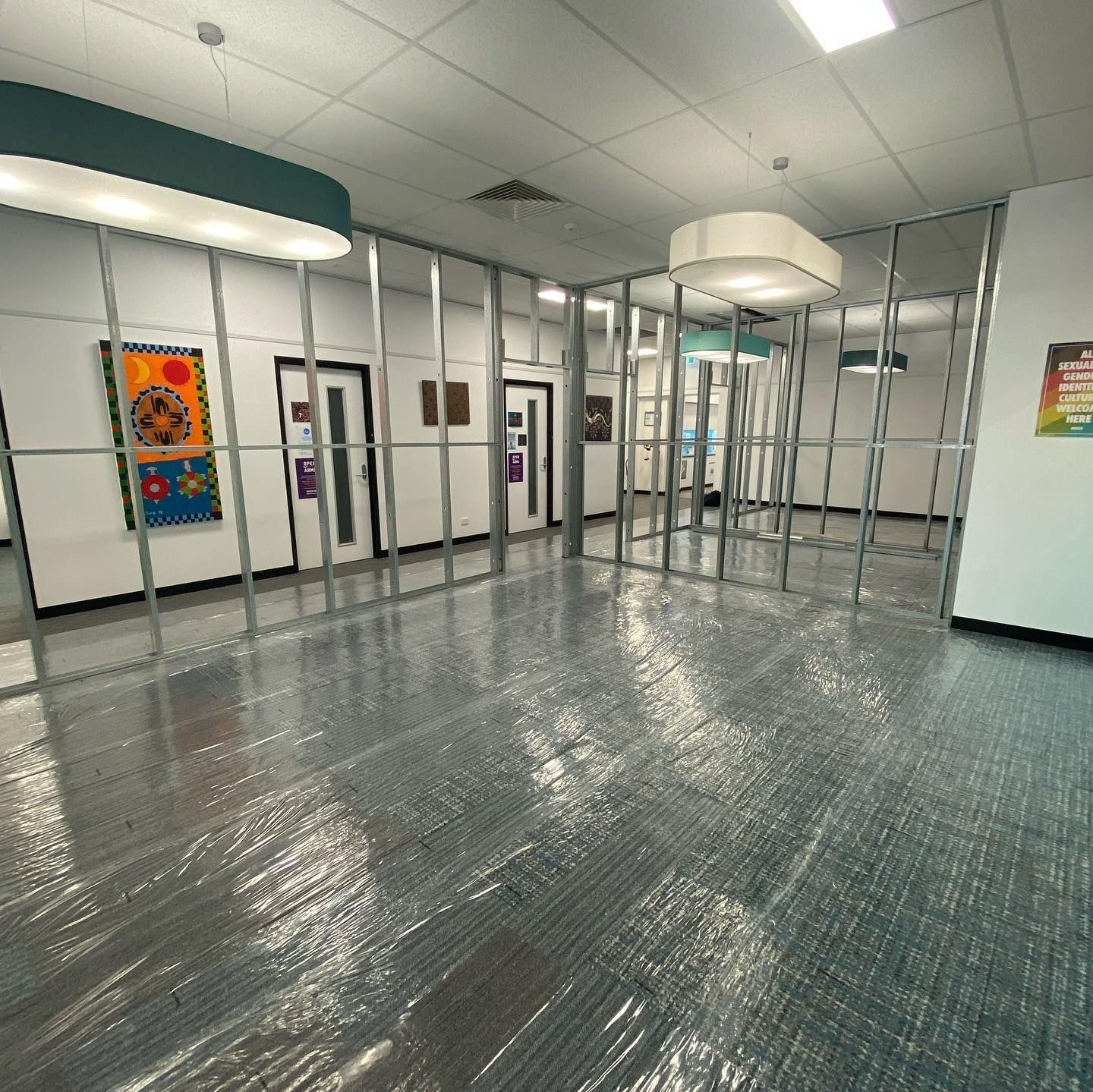 Steel Fit Out For Commercial Project— Hamilton Building And Construction Pty Ltd In Gobbagombalin, NSW