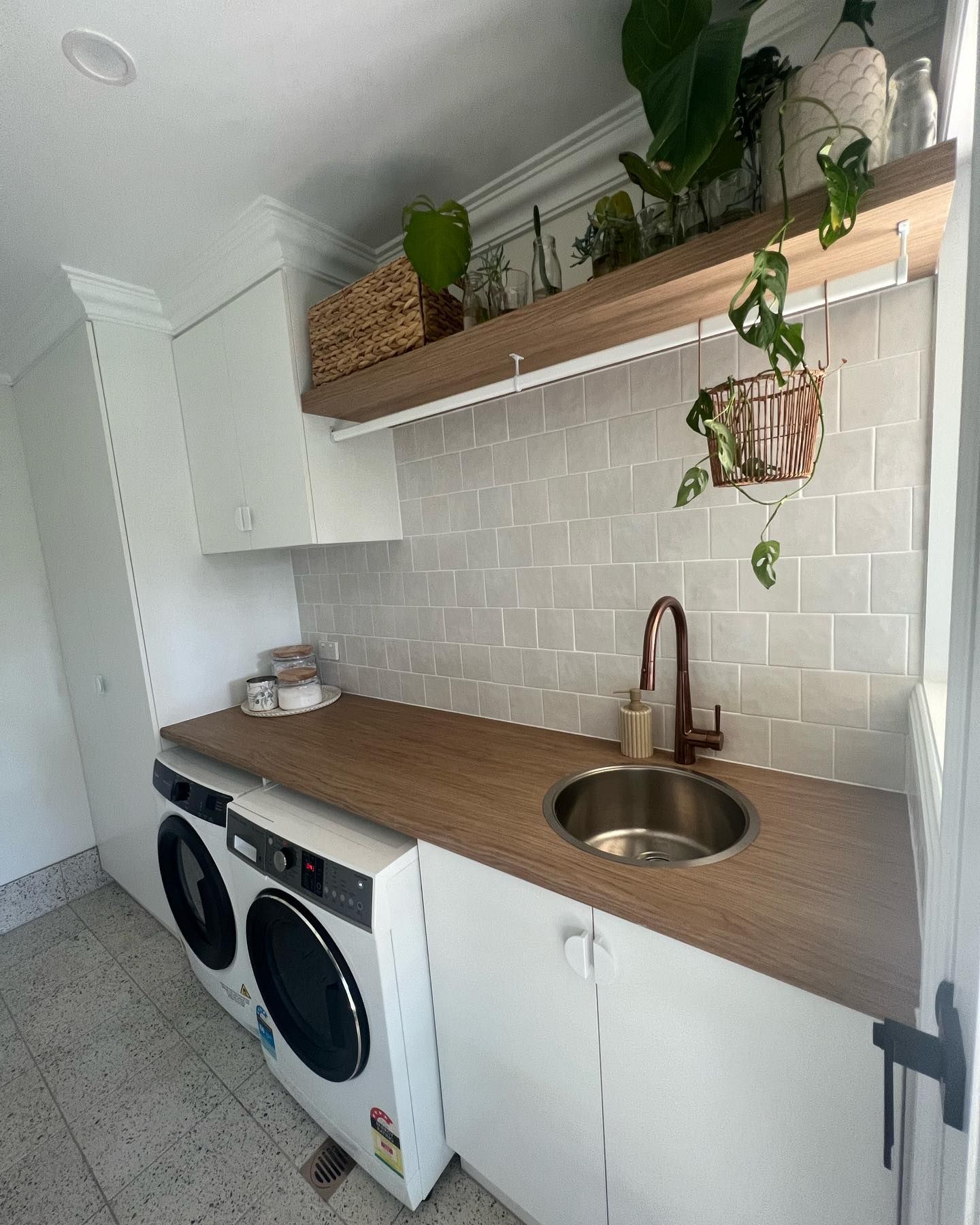 A Professional Laundry Renovation — Hamilton Building And Construction Pty Ltd In Gobbagombalin, NSW