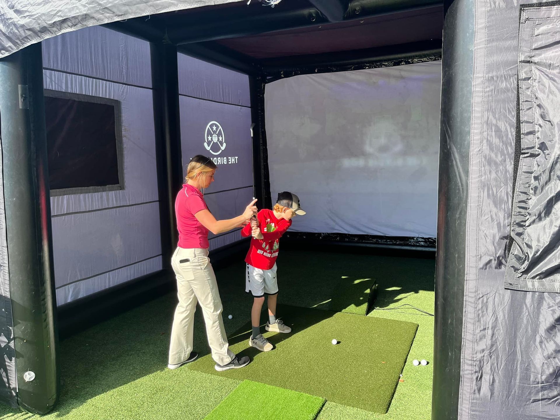 Birthday Party  Mobile Golf Simulator