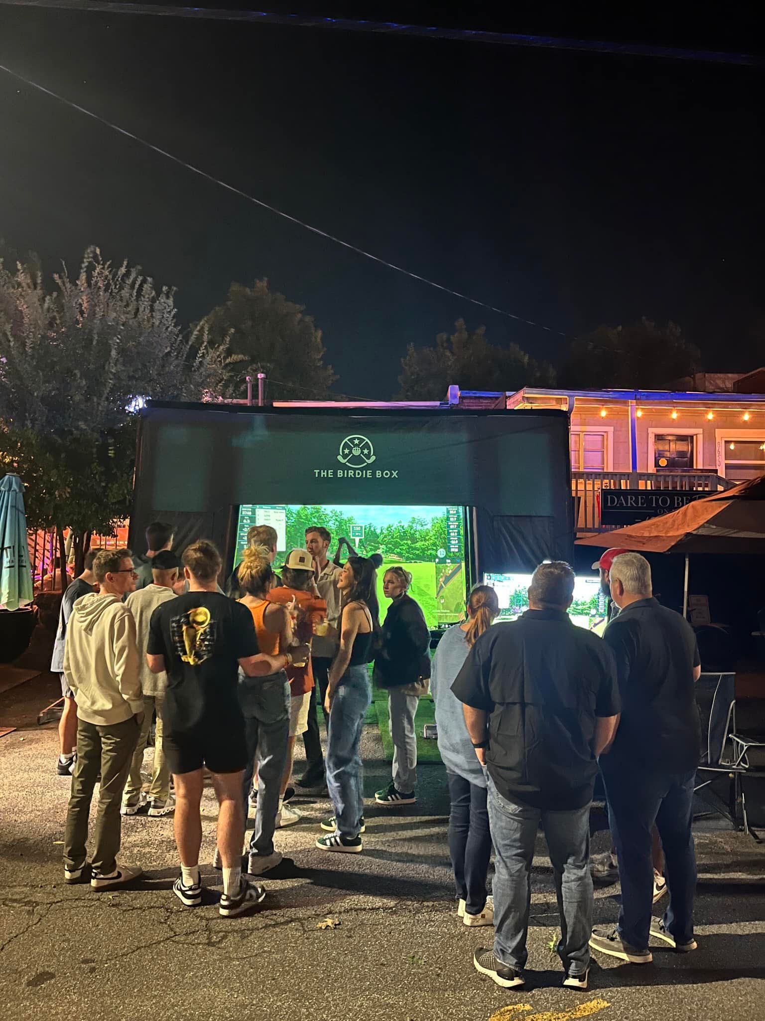 Rent a Mobile Golf Simulator for your Bachelor Party in Atlanta Ga and the surrounding areas