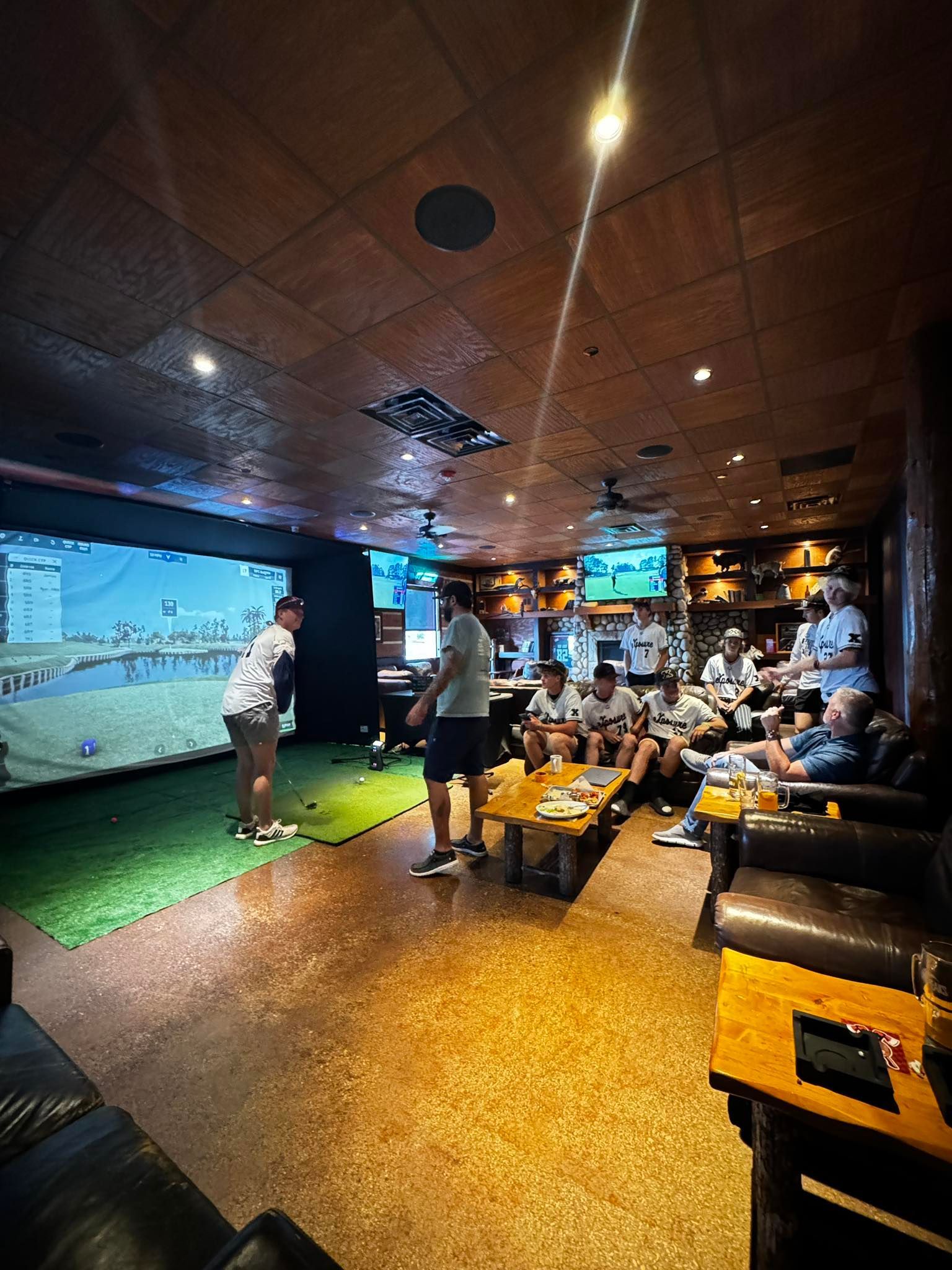 Bachelor Party Mobile Golf Simulator