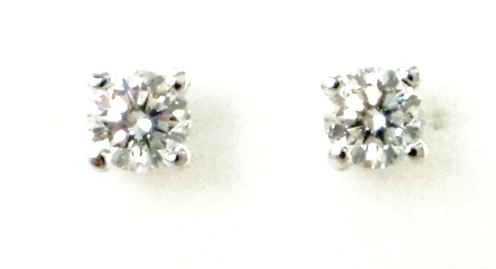 Cattelan - orecchini Diamanti e oro bianco 750