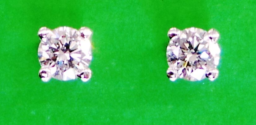 Cattelan - orecchini diamanti e oro bianco 750