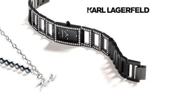 KARL LAGERFELD nero
