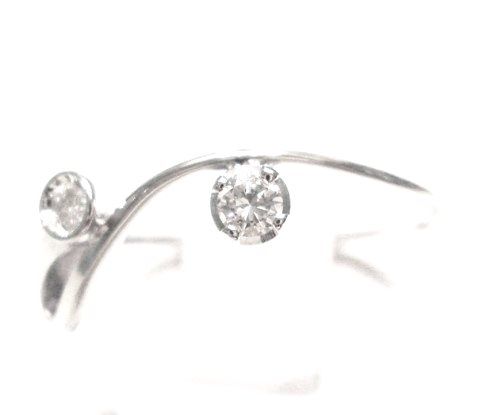 Cattelan - anello in oro bianco  e diamanti - modello  Laura