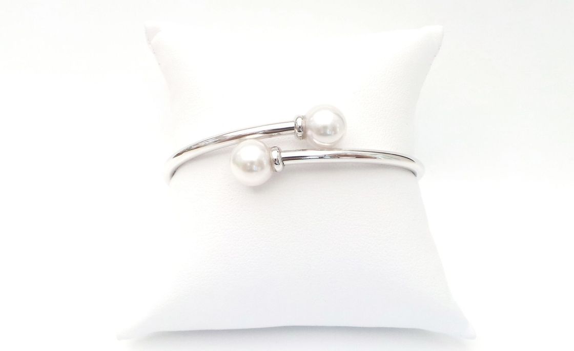Cattelan - bracciale oro bianco 750 - perle Akoya