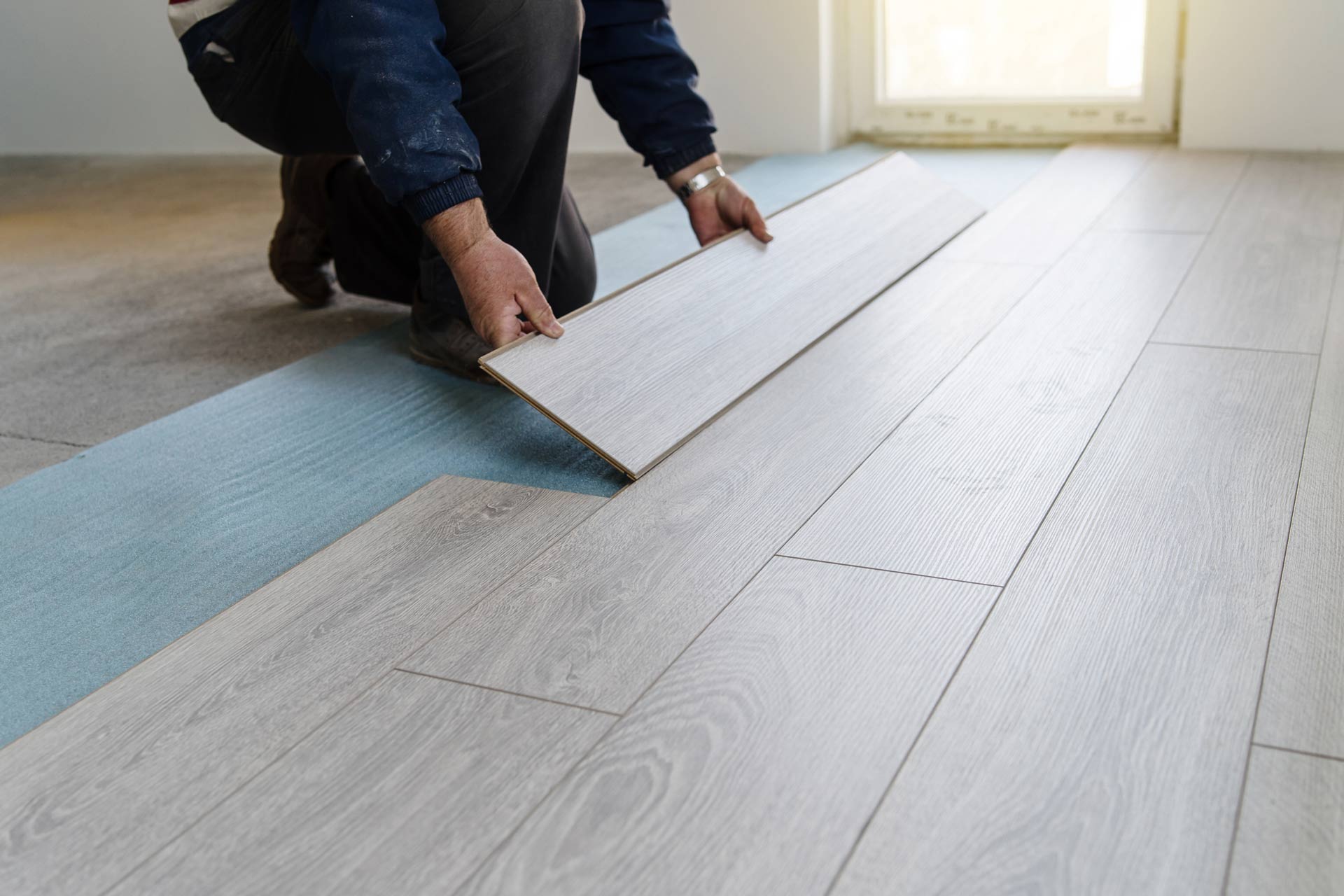 Installing Laminate Flooring — Evans, CO — Mitchell's Flooring and Design