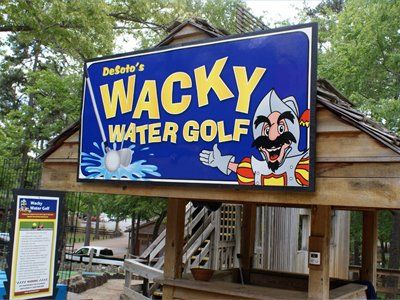 Desoto's Wacky Water Gold Signage — Birmingham, AL — Neal’s Sign Service Inc.