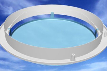 skydome 400mm skylight diffuser