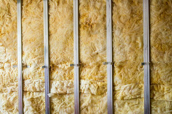 exposed thermal insulation