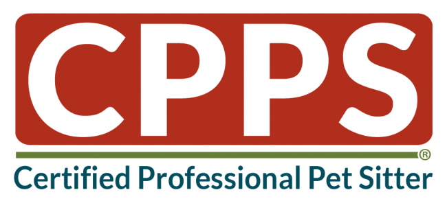 The logo for cpps certified professional pet sitter