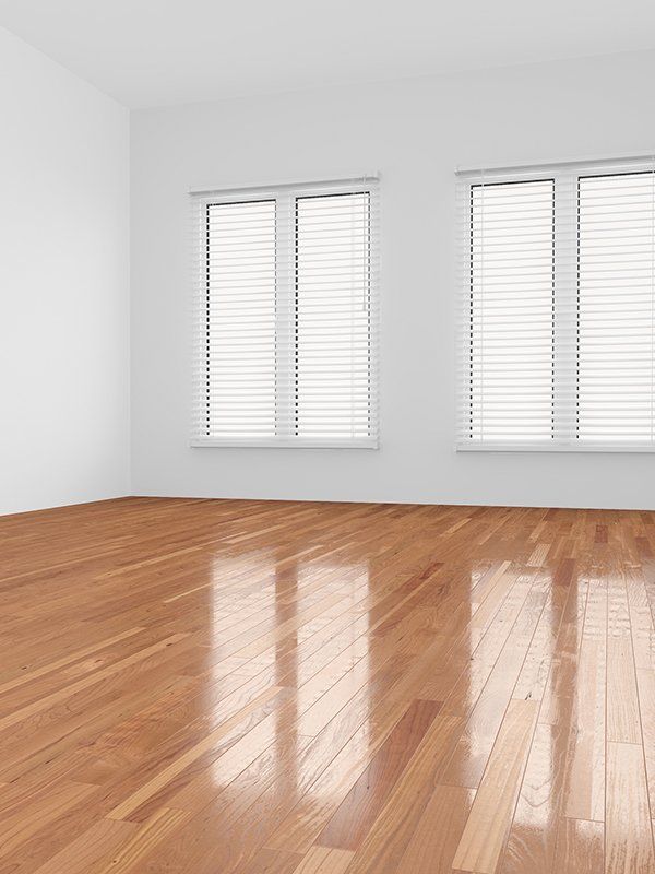 Room With Window And Wooden Floor — Timber Flooring in Lismore, NSW