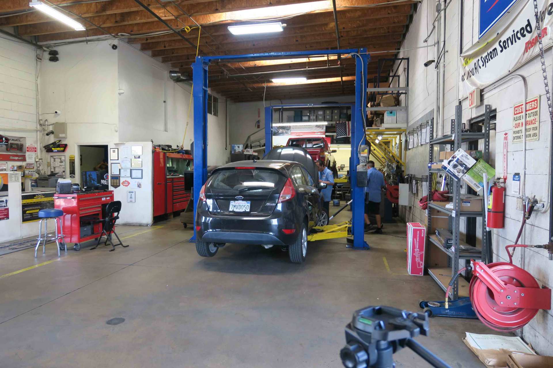 Rotors — Interior View Of Auto Repair Shop in Ontario, California