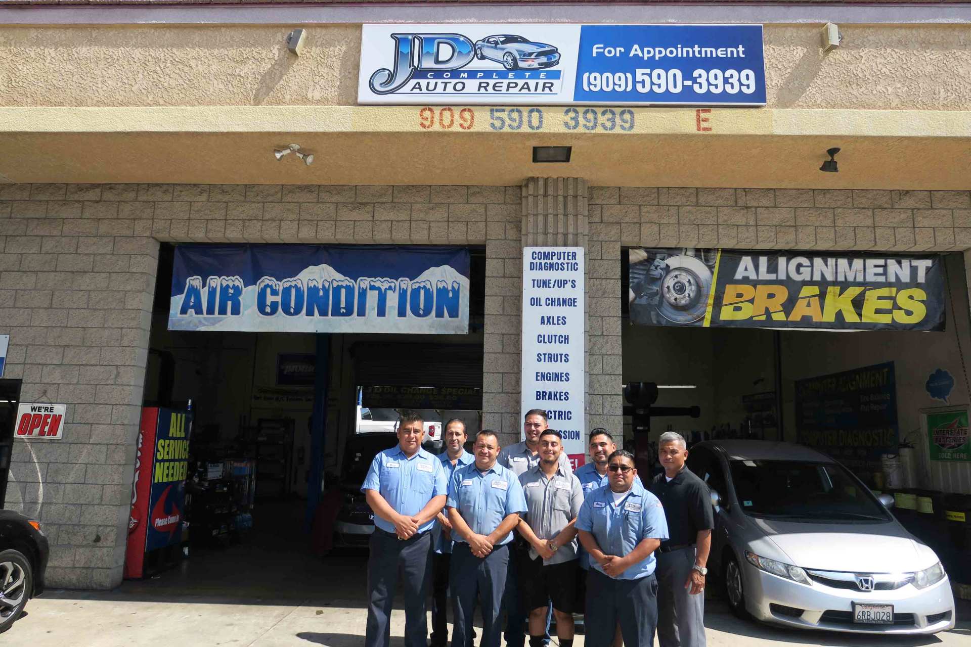 Brakes — Employees Of J D Complete Auto Repair in Ontario, California