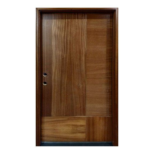 Naddaf modern solid wood flush entry door