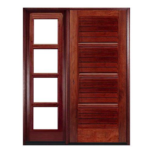 Napa Valley modern solid wood front door