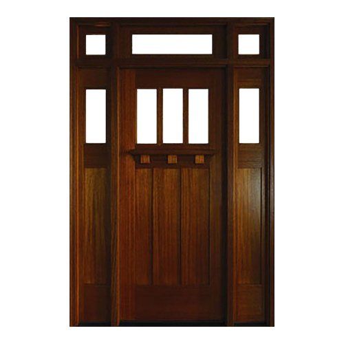 Lancaster craftsman front entry door