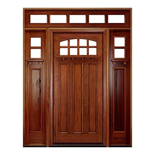 Swiss Cottage craftsman front entry door