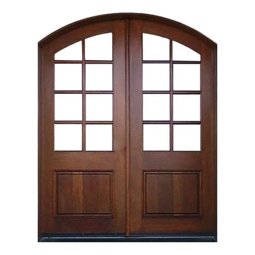 8 Lite arch top double door