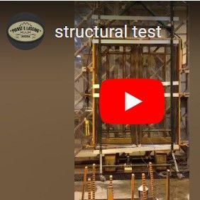 DP-50 structural test on Phirst & Lassing door
