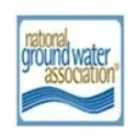 National Ground Water Association logo in blue and gold with wavy lines below text