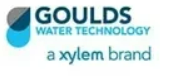 GOULDS Water Technology logo with blue droplet icon and the words “a xylem brand”