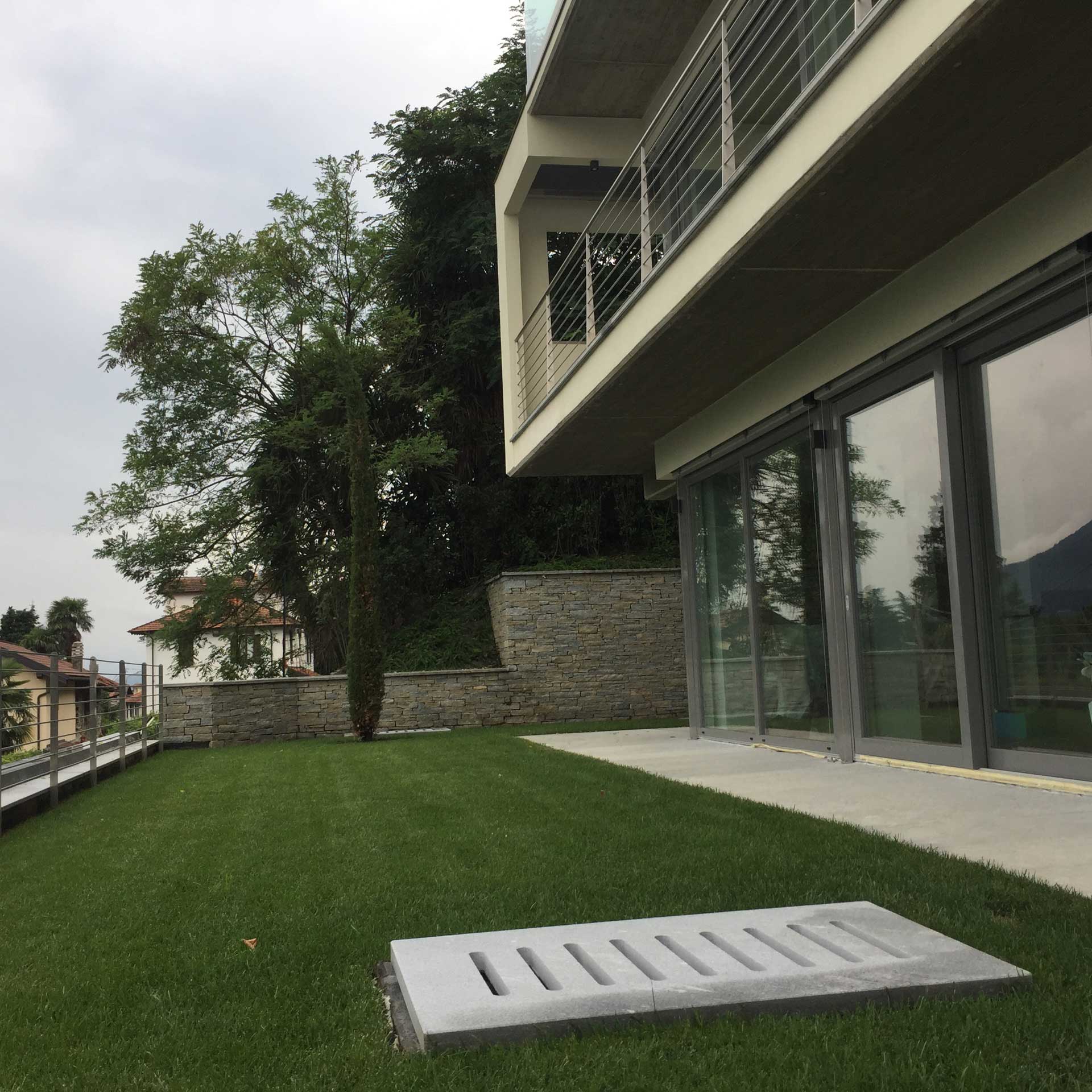 Esterni dell'impresa edile