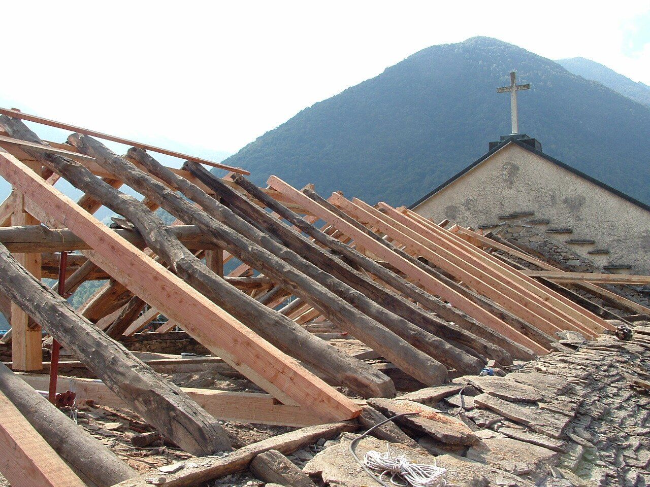 Restauro conservativo tetto