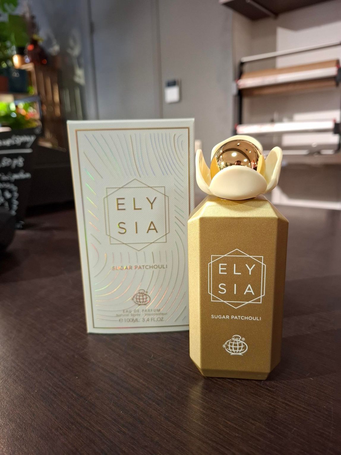 Fragrance World Elysia Sugar Patchouli