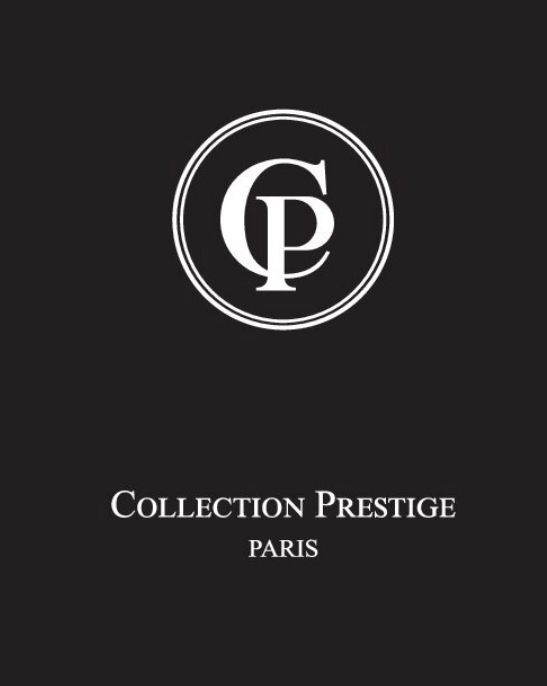 Zwart logo met in elkaar grijpend CP-monogram en de tekst 