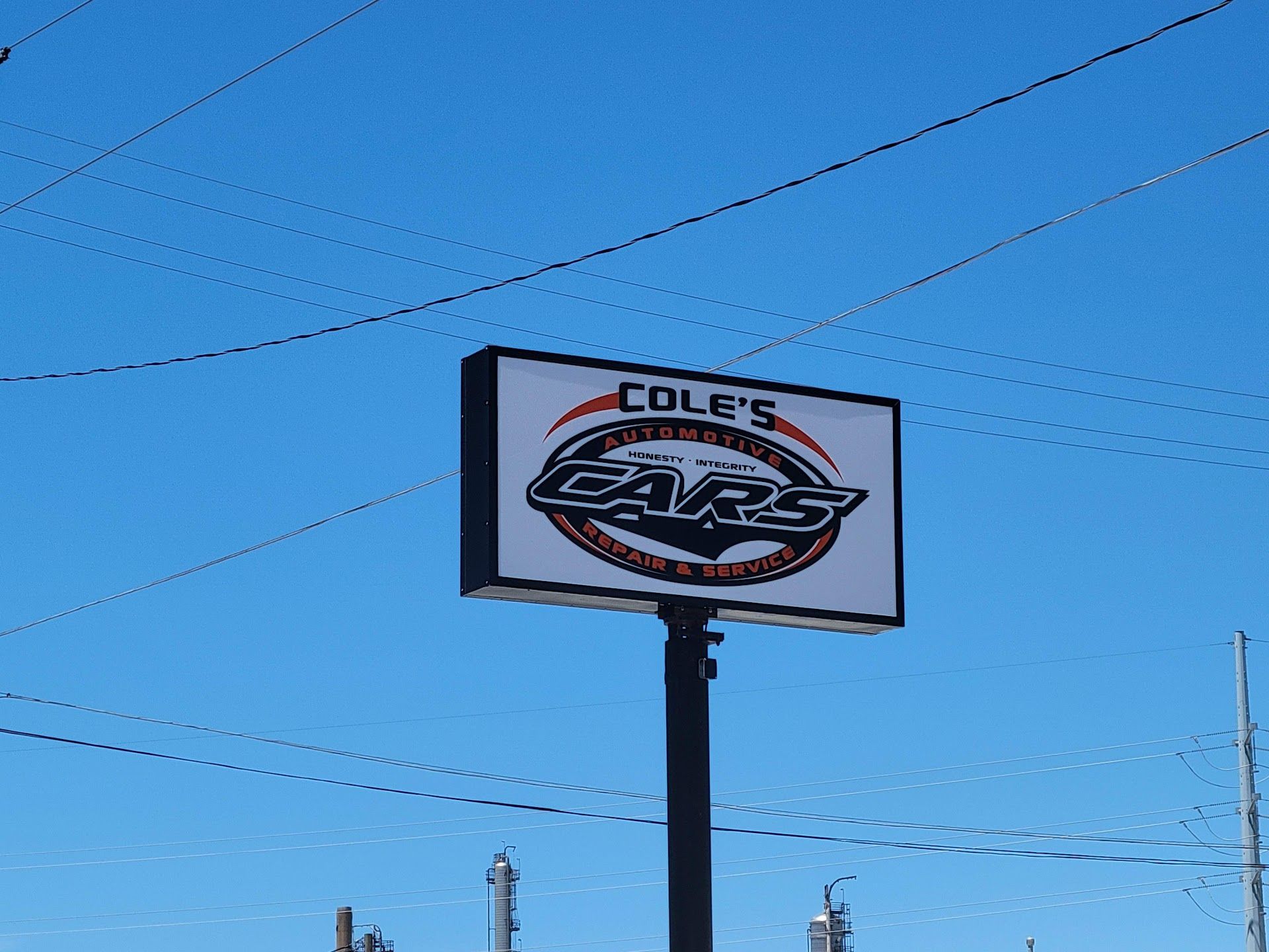 Signage For Cole's Auto Repair & Service | Cole's Auto Repair & Service