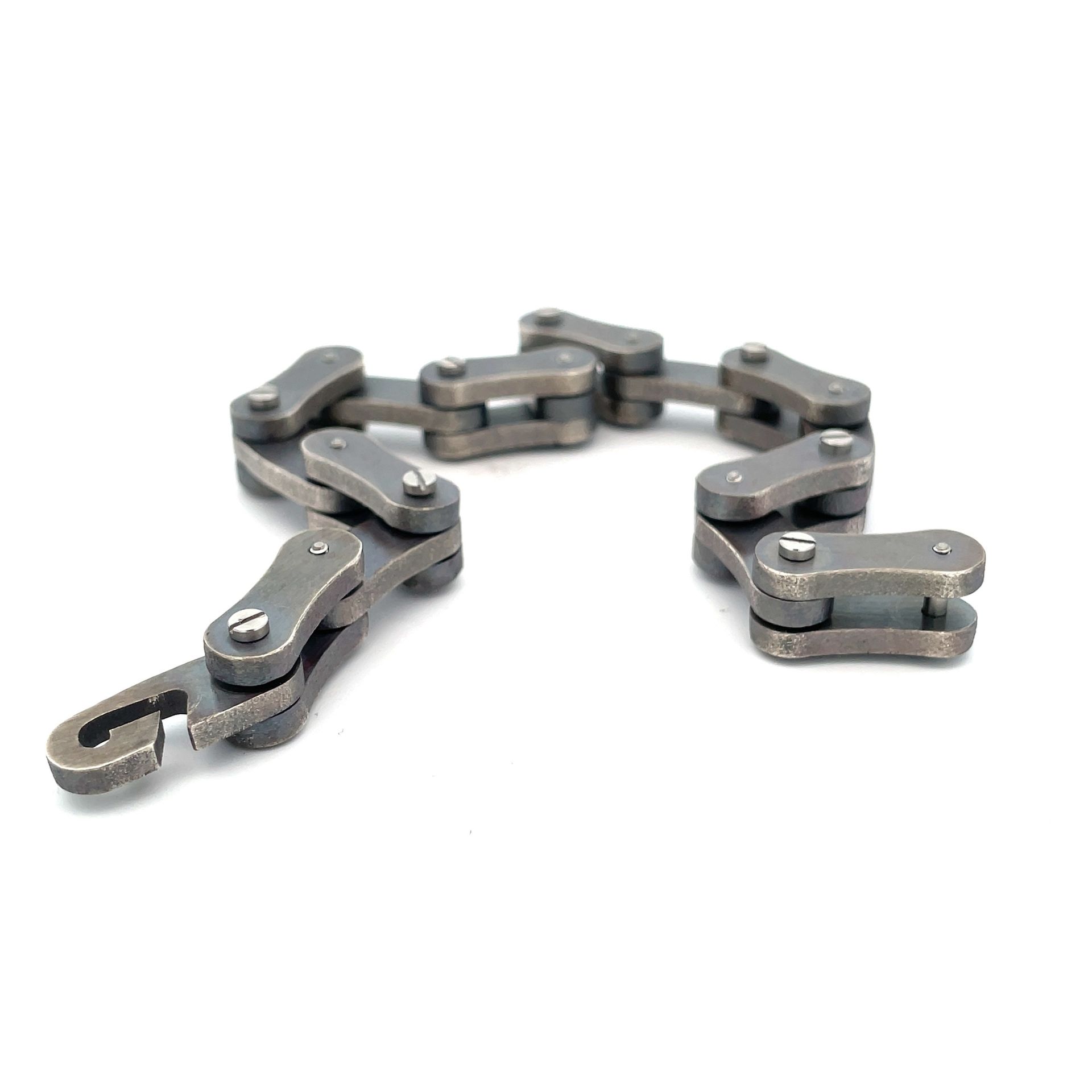 Precious Links - Textured Silver