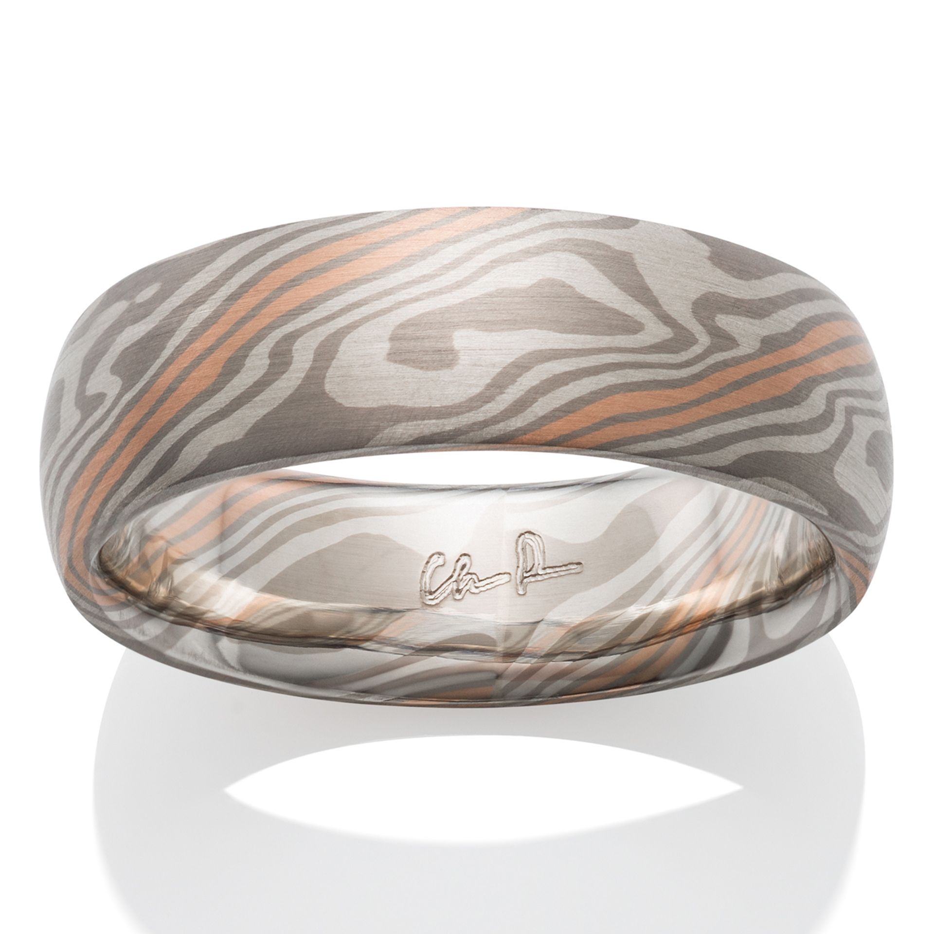 Beech - Pd500, 14K Red Gold, Silver