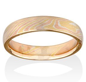 Birch - 14K Red, 18K Yellow Gold, Silver