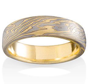 Oak - 18K Yellow Gold, Pd500, Silver