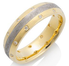 Canopus - 18K Yellow Gold, 22 Diamonds