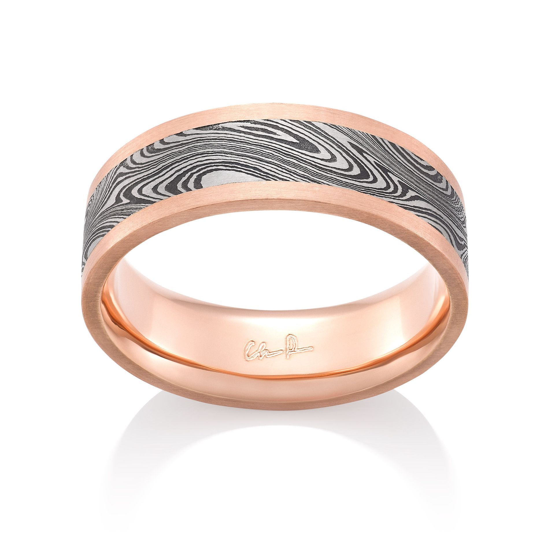 Kona - Medium 14K Red Gold Channel