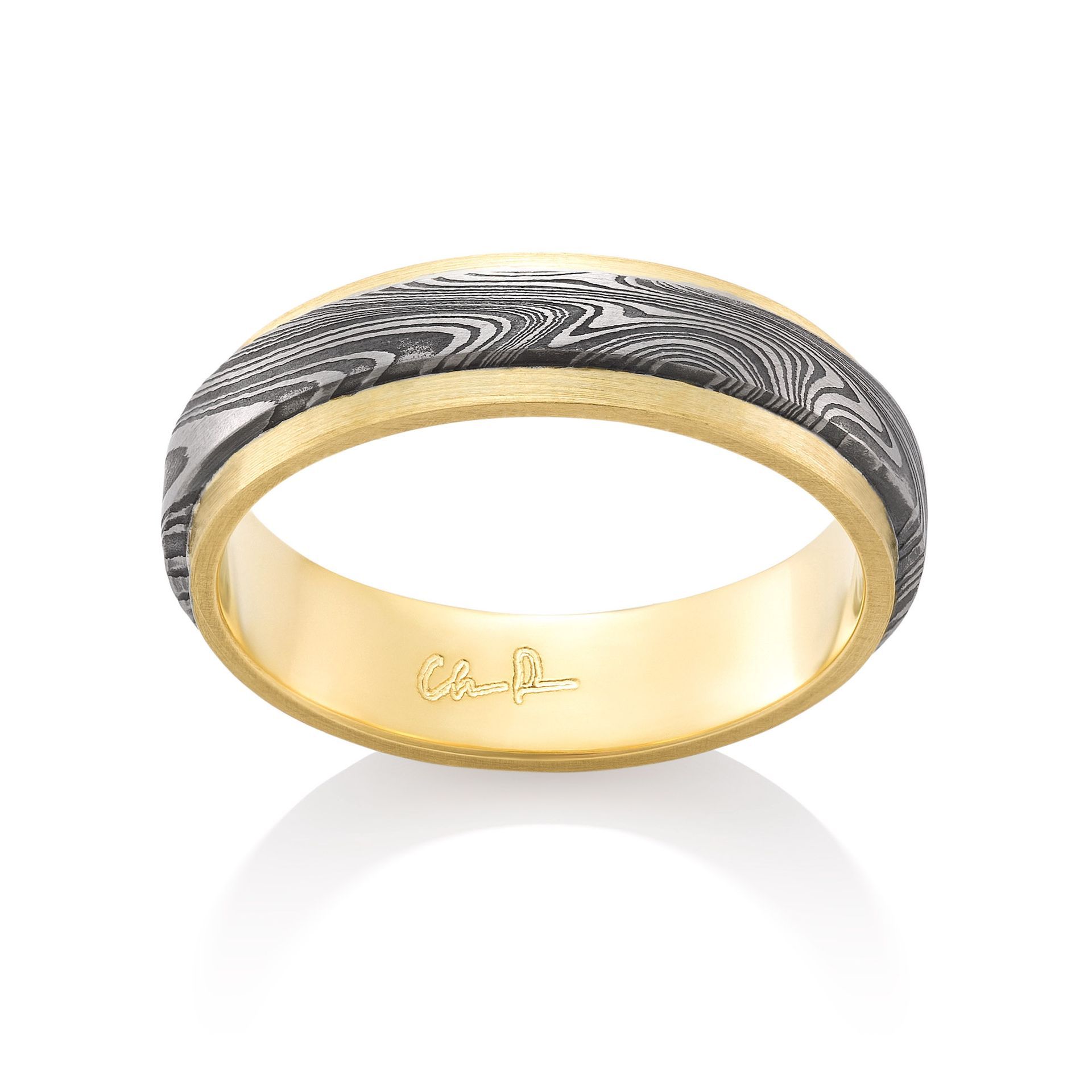 Kona - Overlay with 18K Yellow Gold Liner