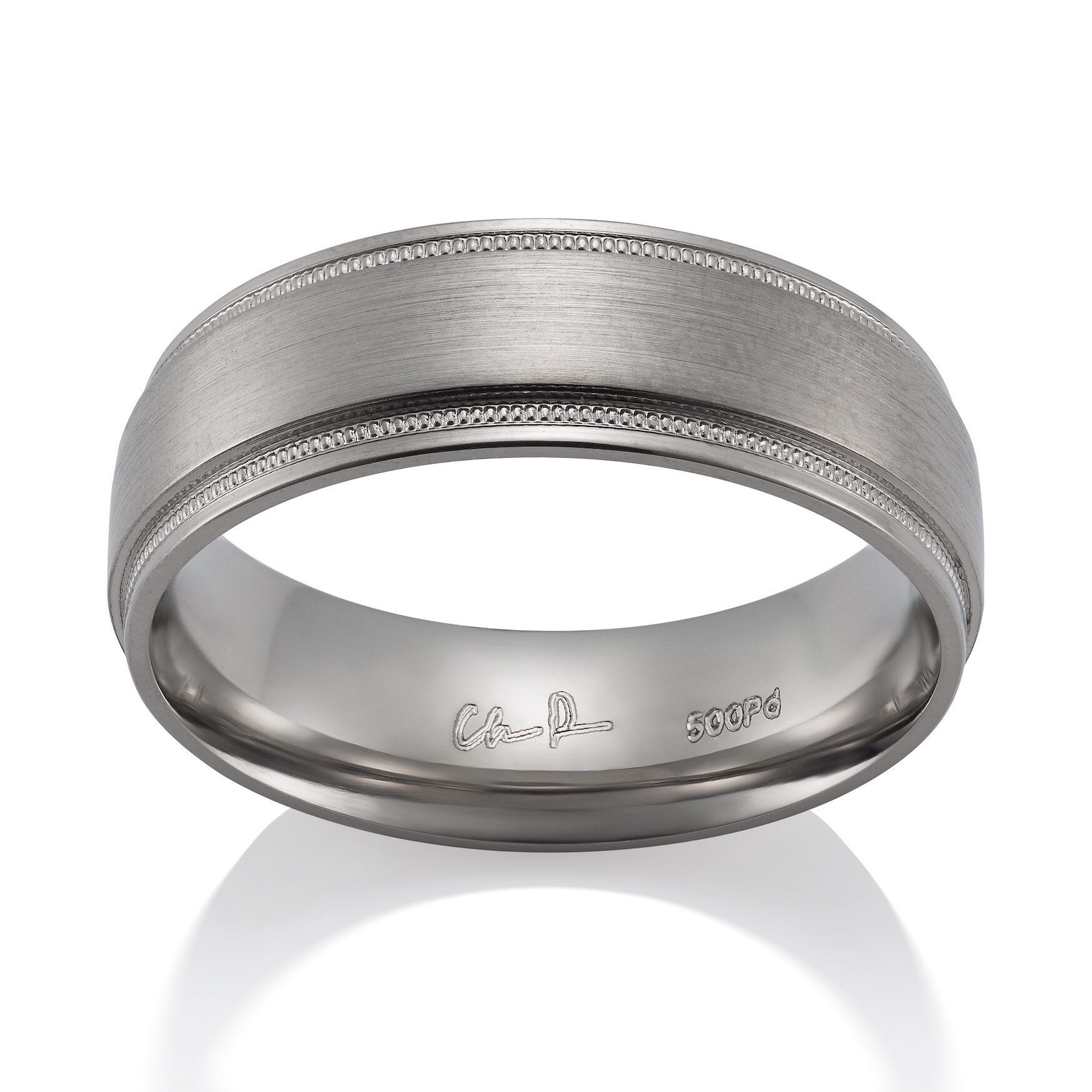 Stepped Rails with Milgrain