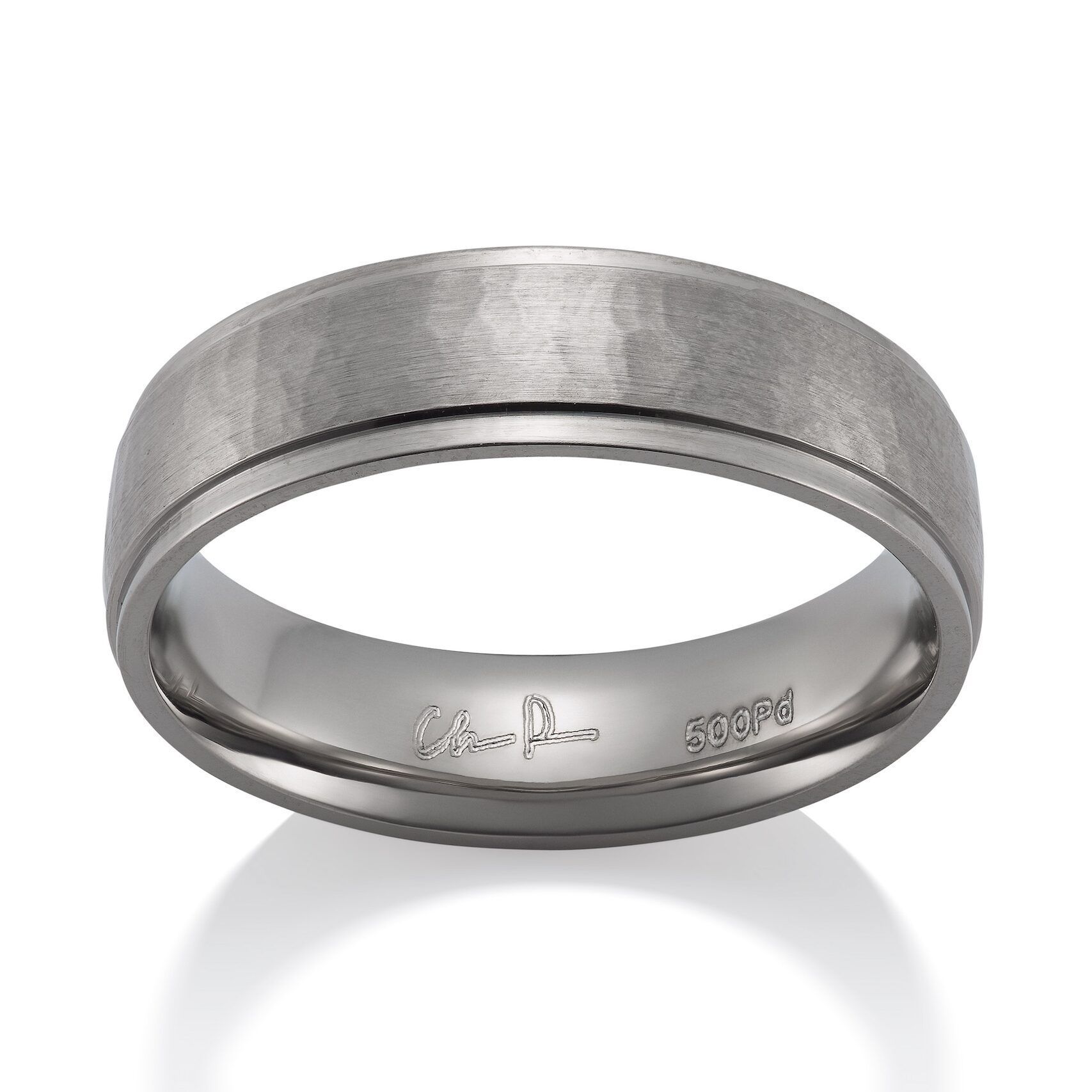 Stepped Rails, Hammered Finish