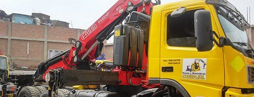 Servicios de traslado de mercancías