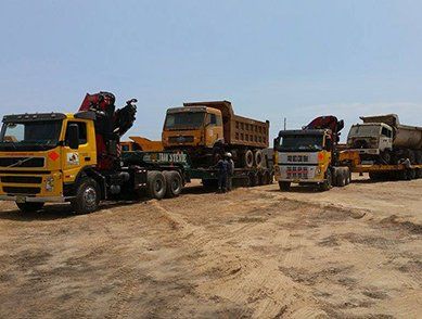 TRASLADO DE  MAQUINARIA PESADA