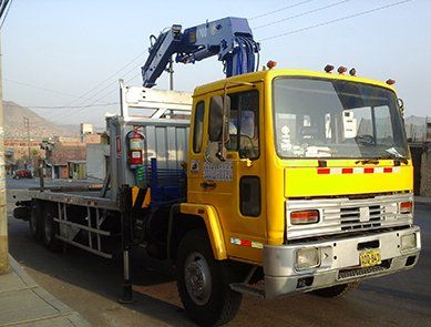 Alquiler de grúas telescópicas