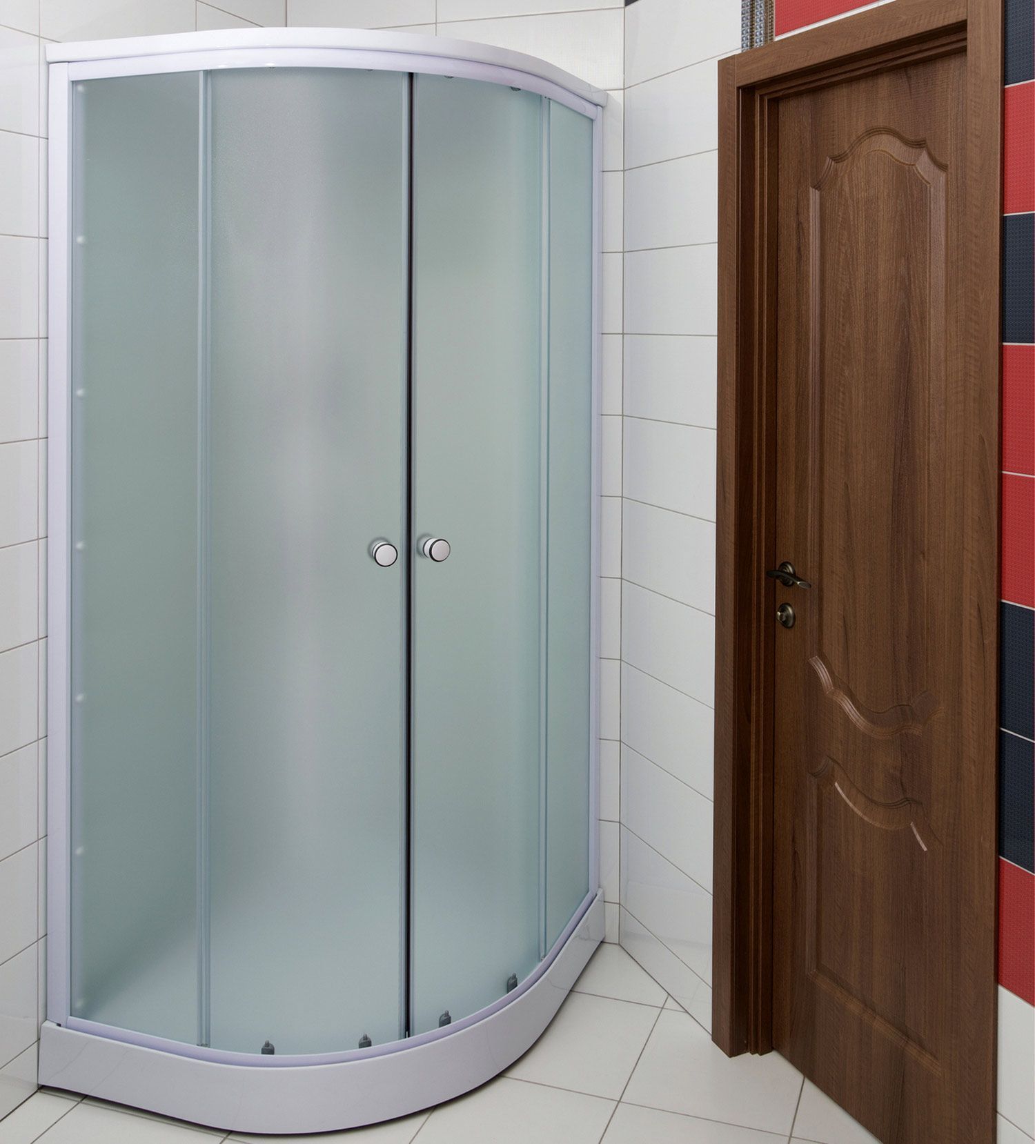 Frosted Glass of Shower Door