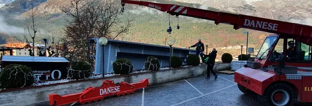 Servizio di Carico, Trasporto, Scarico con autoarticolato e carrelloni
